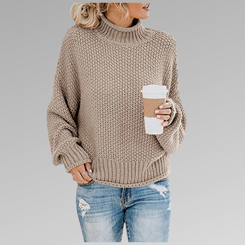 Braelyn™ | Pullover mit hohem Kragen