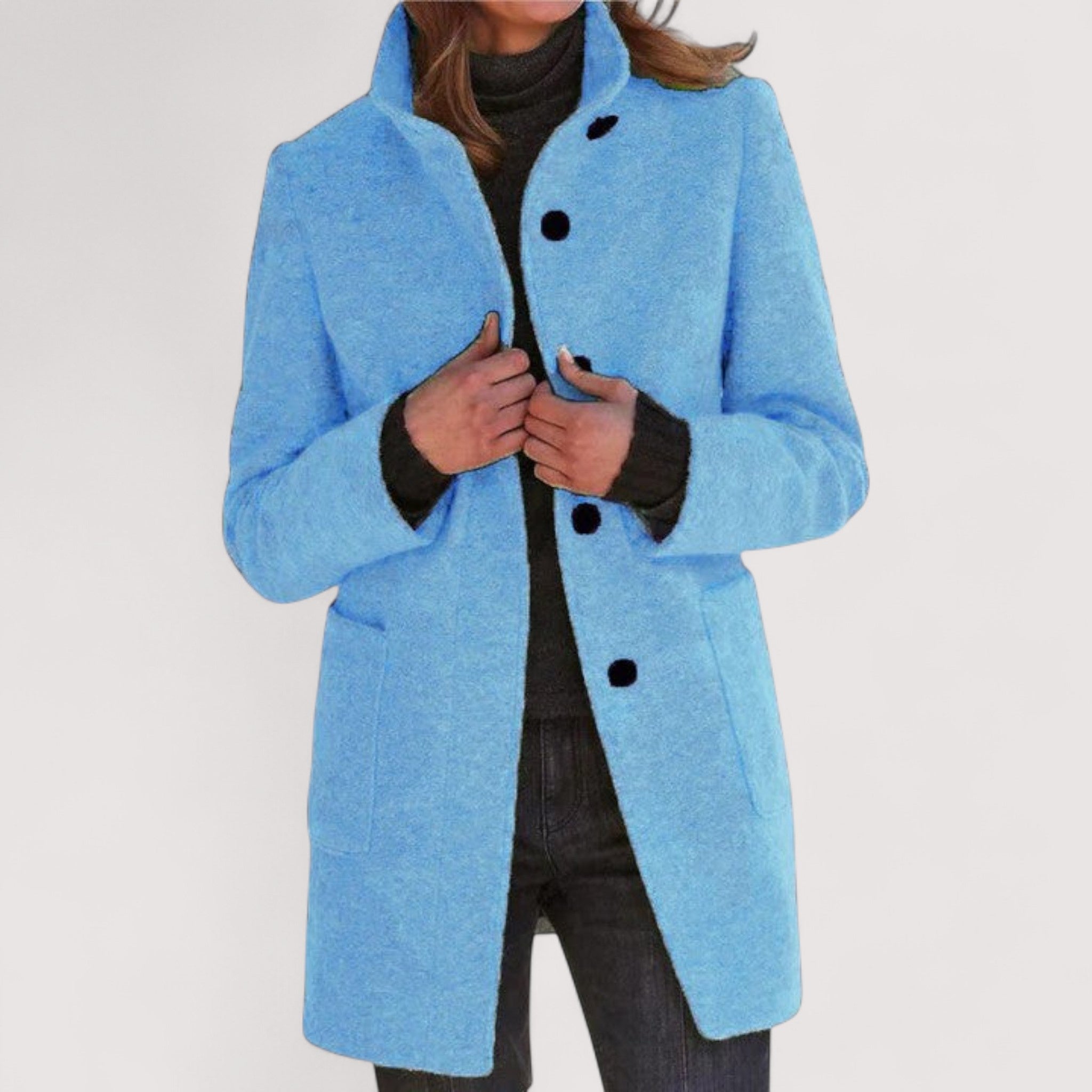 Amina™ | Klassischer Mantel aus Wollmix