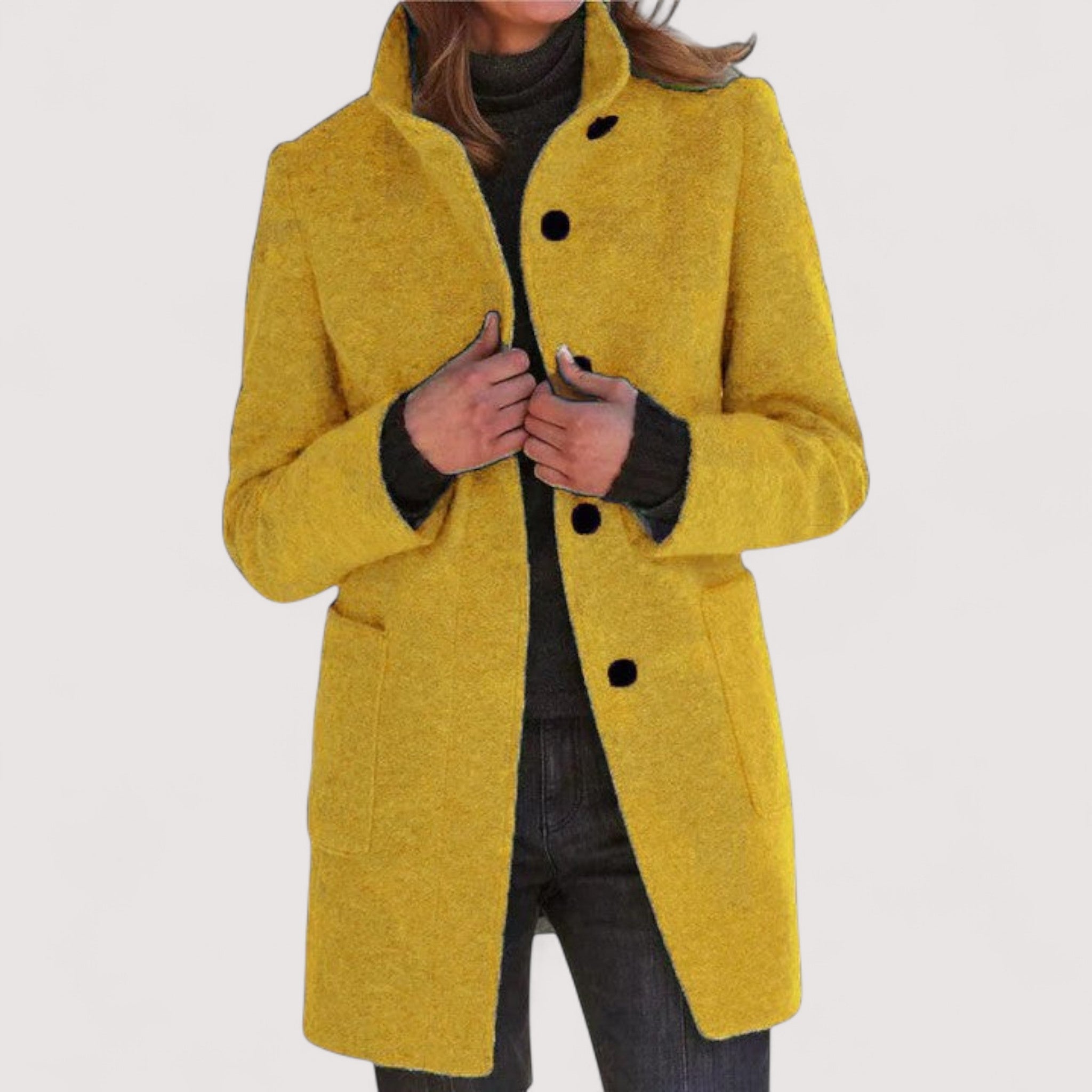 Amina™ | Klassischer Mantel aus Wollmix