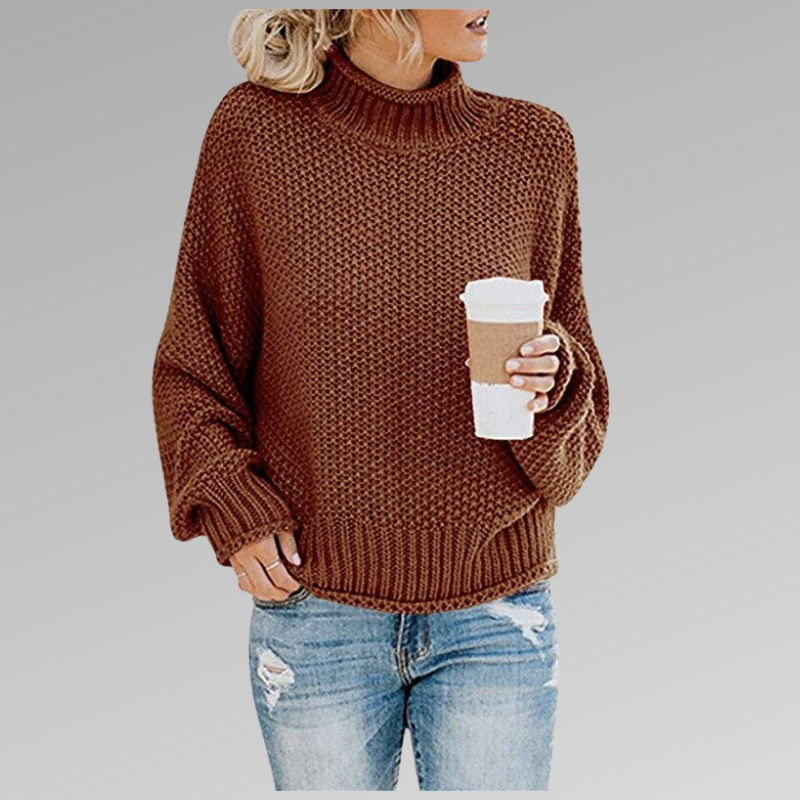 Braelyn™ | Pullover mit hohem Kragen