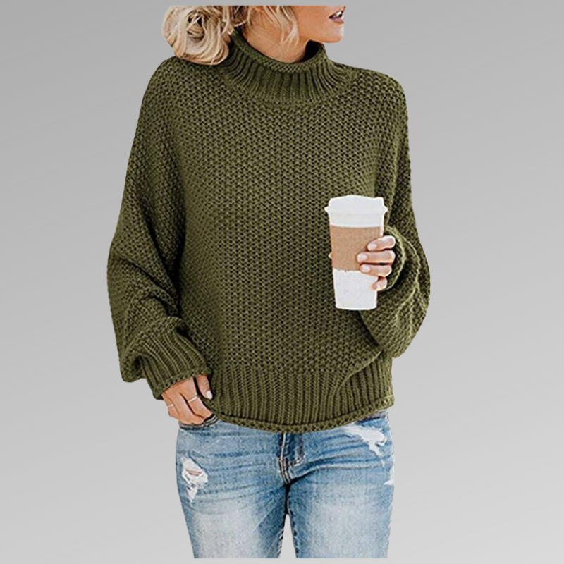 Braelyn™ | Pullover mit hohem Kragen