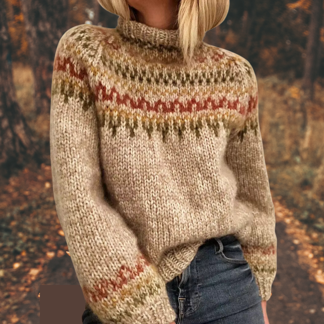 Astride™ | Damen Nordic Strickpullover