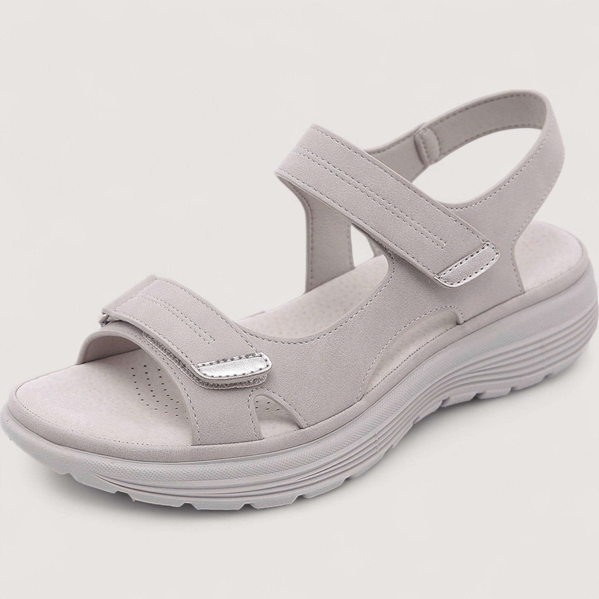 Carla™ | Orthopädische Ledersandalen